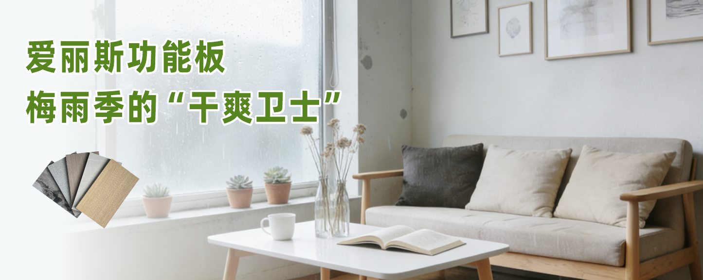 梅雨季节不用愁，爱丽斯功能板让家告别潮湿烦恼！